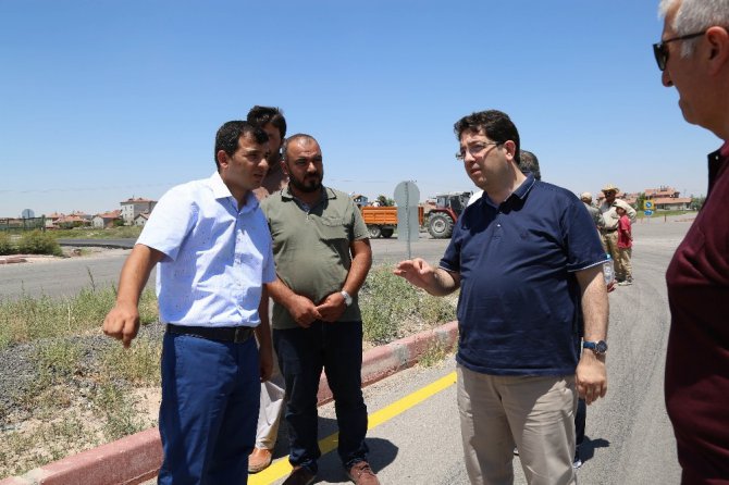 Aksaray’da 6 kilometrelik OSB yolu trafiğe açıldı