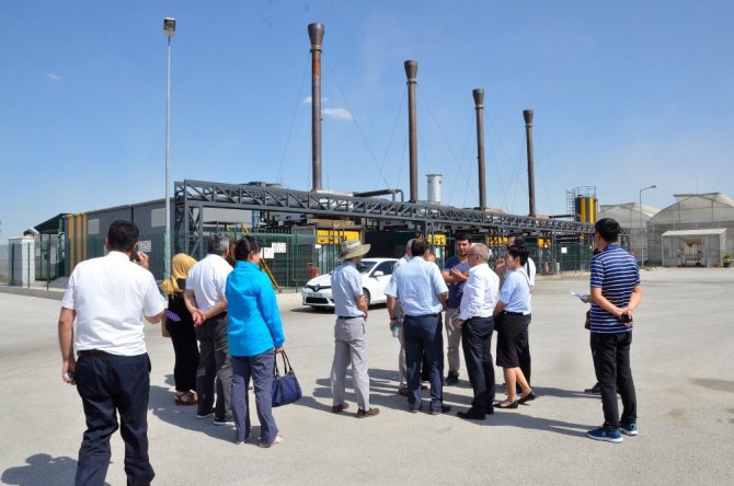 Çinli Heyet Büyükşehirin örnek uygulamalarını inceledi