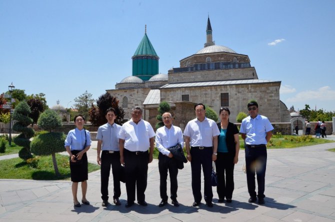 Çinli Heyet Büyükşehirin örnek uygulamalarını inceledi