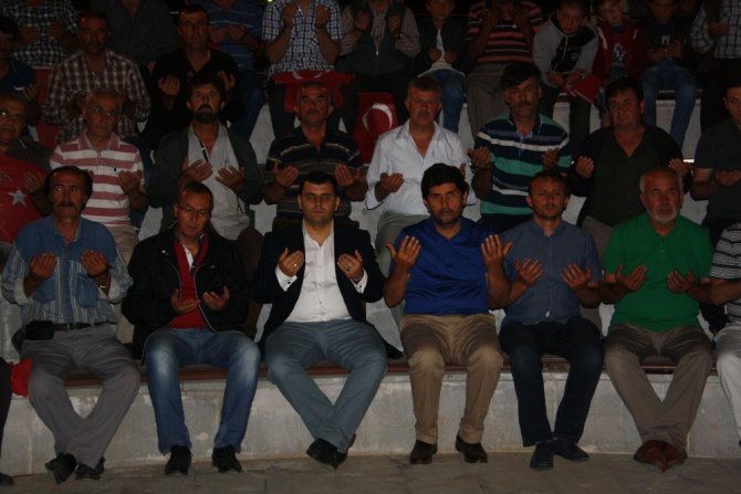 Derbent’te 15 Temmuz şehitleri anıldı