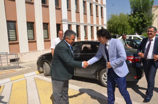 Başkan Özgüven’e ziyaret