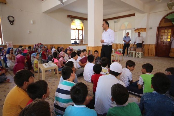 Başkan Özaltun, Kur’an Kursu öğrencileriyle buluştu