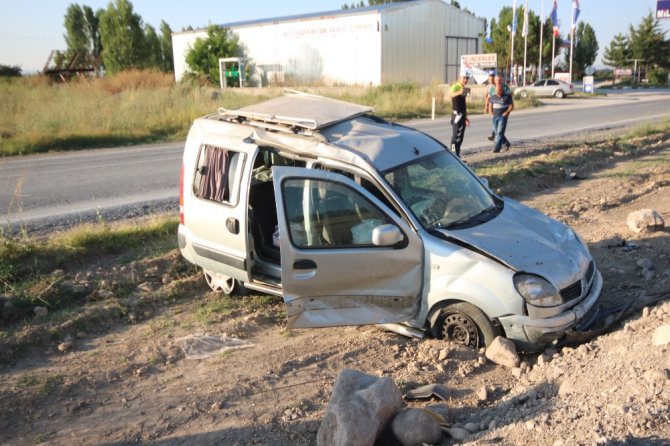 Konya’da cenaze dönüşü kaza: 5 yaralı