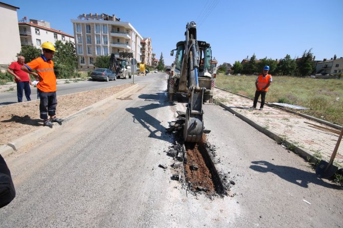 Beyşehir’de doğalgaz çalışmaları başladı