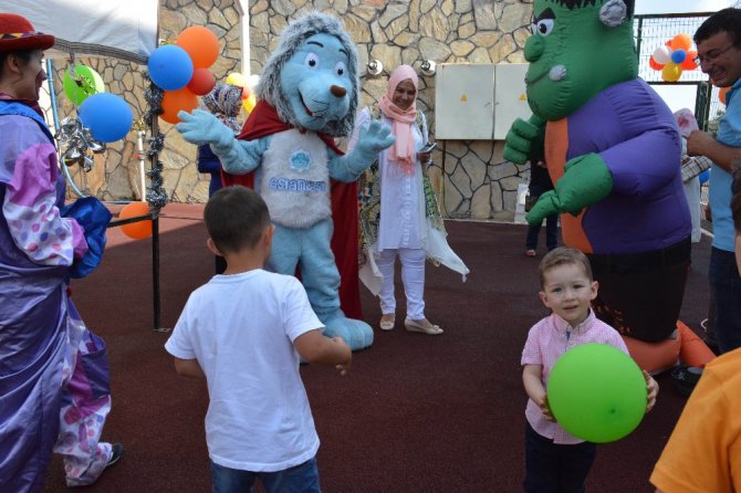 Aksaray’da özel çocuklar gönüllerince eğlendi