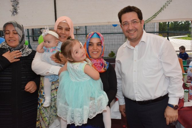 Aksaray’da özel çocuklar gönüllerince eğlendi