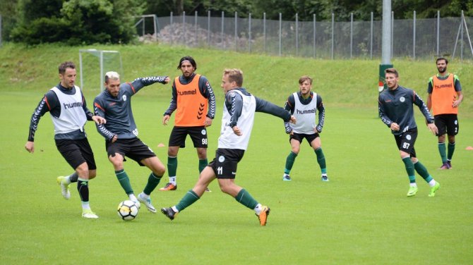Konyaspor hazırlıklarına devam etti