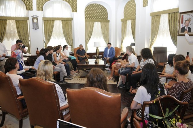 Türk Kültürünü tanımak için Konya’ya geldiler