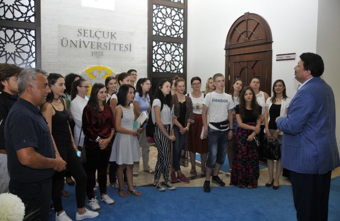 Türk Kültürünü tanımak için Konya’ya geldiler