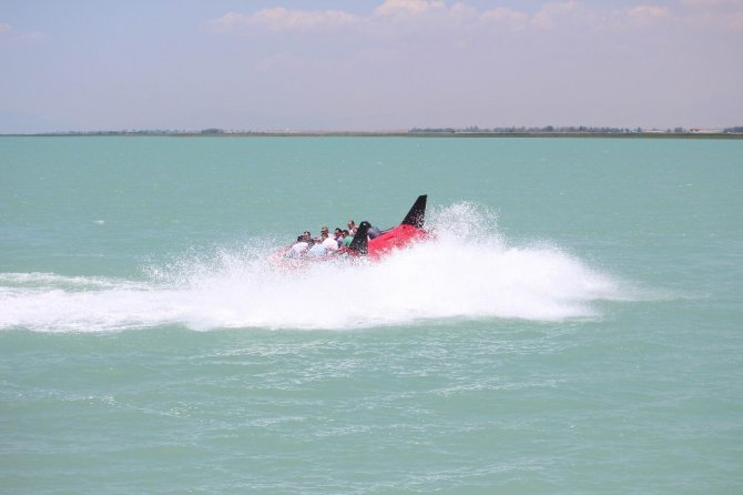 Beyşehir Gölü’nde jetboat heyecanı