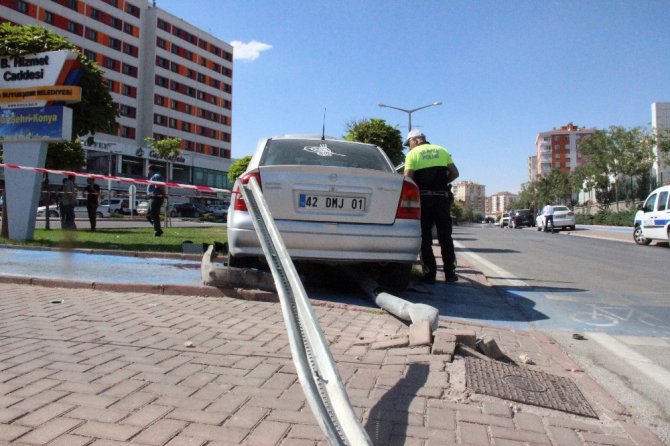Yeni evli çifti kaza ayırdı