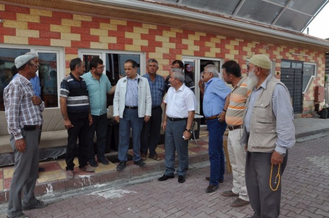 Milletvekili Aydoğdu ilçe ve köylerde incelemelerde bulundu
