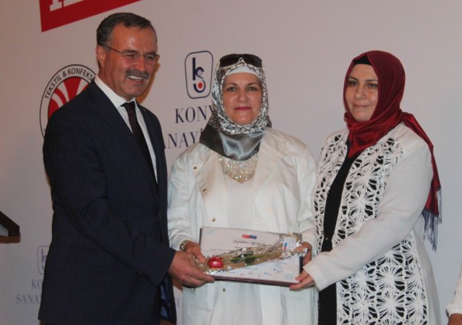 Konya’da tekstil sektörünün nitelikli elemanları sertifikalarını aldı