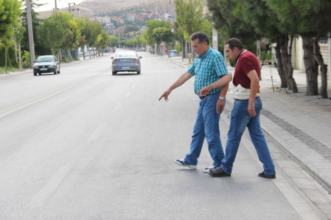 Yaşlı adamın hayatını kaybettiği kaza güvenlik kamerasında