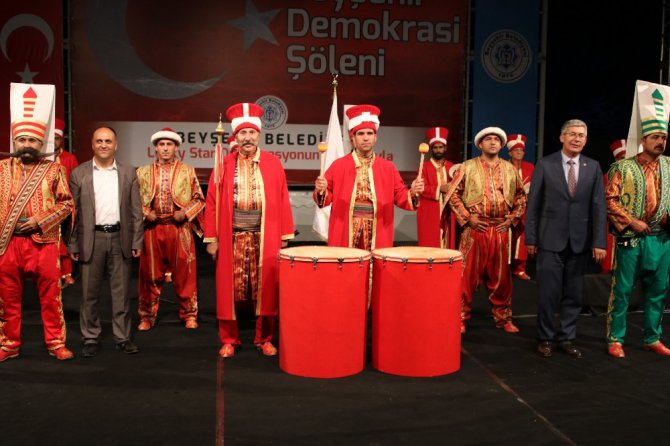 Beyşehir Belediyesi’nden şehit aileleri ve gazilere ‘Mehteran’ jesti