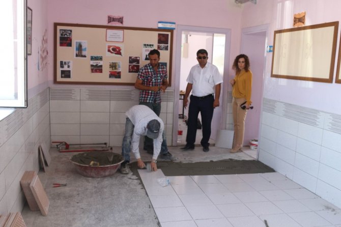 Kulu’daki okullar yeni yıla hazırlanıyor