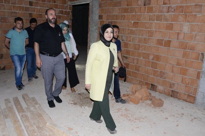 Havzan Sosyal Tesisi yapımı sürüyor