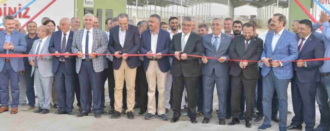 Aksaray Ticaret Borsası Canlı Hayvan Park Yeri ve Canlı Hayvan Borsası açıldı