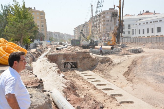 Başkan Yazgı, alt geçit proje çalışmalarını inceledi