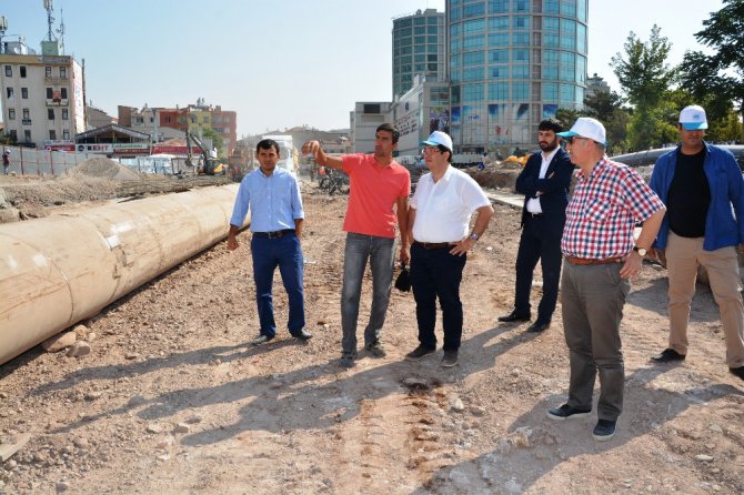 Başkan Yazgı, alt geçit proje çalışmalarını inceledi