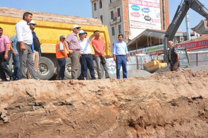 Başkan Yazgı, alt geçit proje çalışmalarını inceledi
