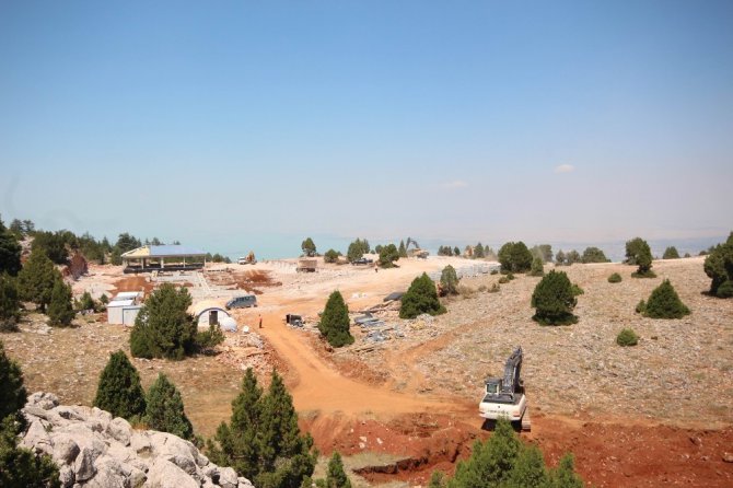 Beyşehir’de rüzgar türbini enerji santrali kuruluyor