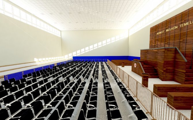 Konya’da, 527 sanıklı FETÖ davası için spor salonu hazırlanıyor