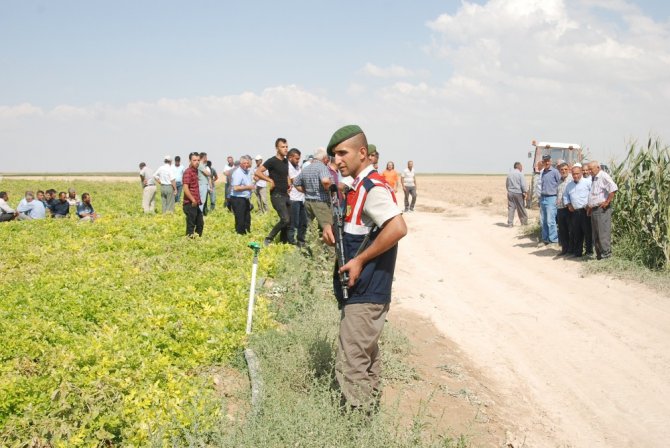 Baba ve iki oğlu tarla yüzünden öldürüldü