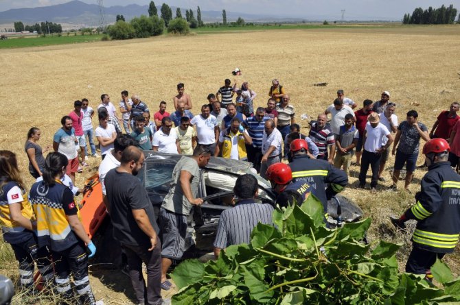Tatil dönüşü kaza: 2 yaralı