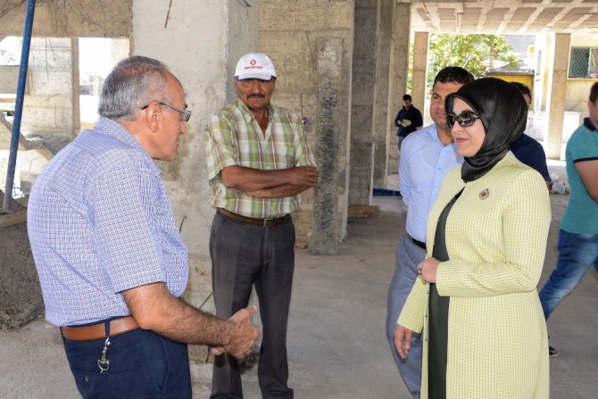 Fahrünnisa Hatun Sosyal Tesisi yükseliyor