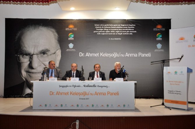 Ahmet Keleşoğlu panelle anıldı