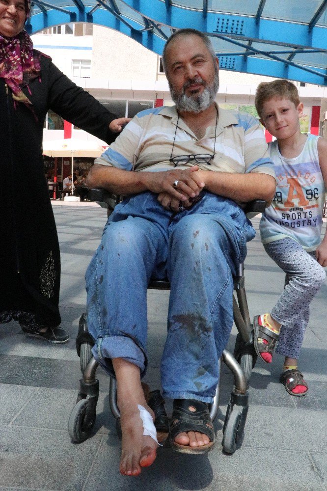 Konya’da acemi kasaplar iş başında