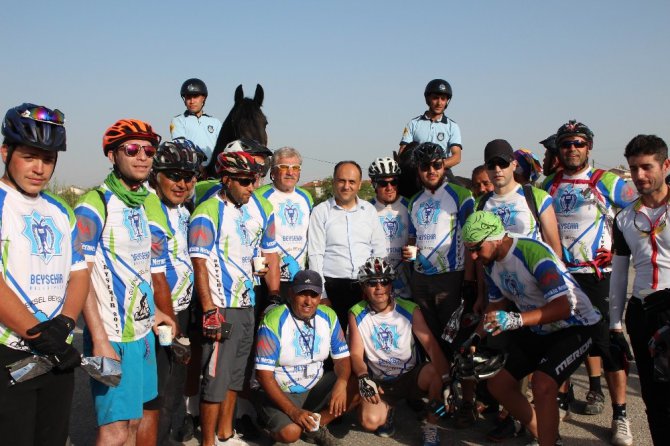Pedallar, Beyşehir Gölü etrafında çevrildi
