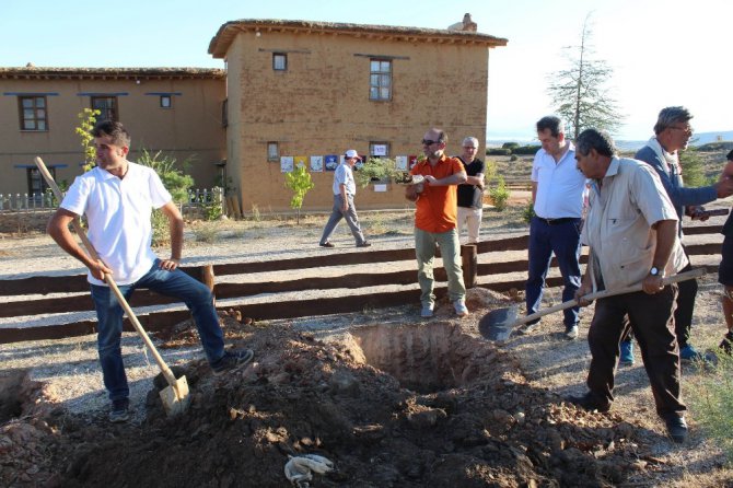 Sanatçıların köyünde “Yöresel Yabani Bitkiler Parkı” kuruluyor