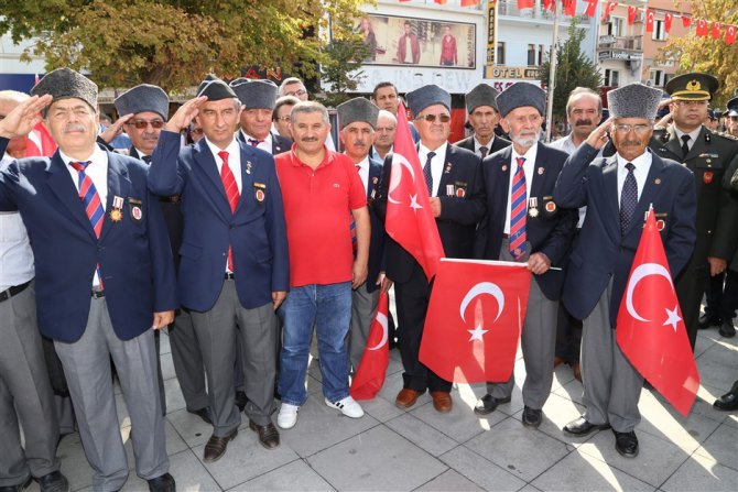 Aksaray’da 19 Eylül Gaziler Günü anma programı düzenlendi