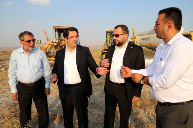 Aksaray’da 375 milyon liralık dev yatırım için çalışmalar başladı