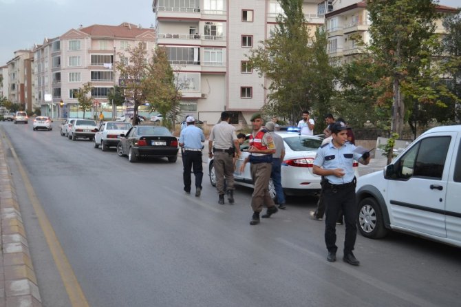 Aksaray’da polis ve jandarmadan modifiyeli araçlara ortak uygulama