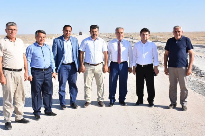 Aksaray İl Özel İdaresi Eskil’de incelemelerde bulundu