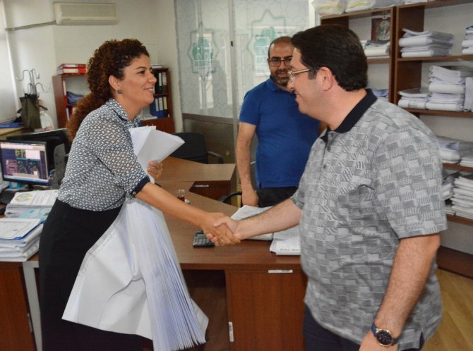 Başkan Yazgı, mesaiye kalan imar personelini ziyaret etti