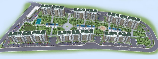Konya’da bin 500 konutluk yaşam alanı