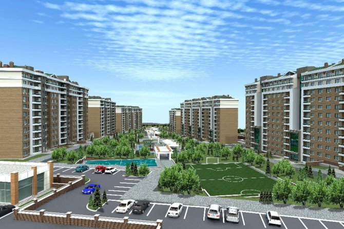 Konya’da bin 500 konutluk yaşam alanı