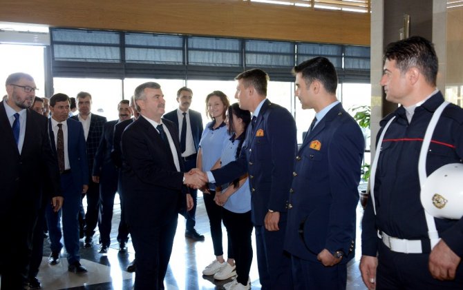 Akyürek: “Konya, gönüllü itfaiyecilik çalışmalarında Türkiye’ye örnek”
