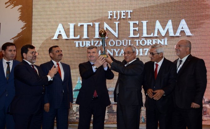 Turizmin Oscar’ı “FİJET Altın Elma” ödülü Konya’nın