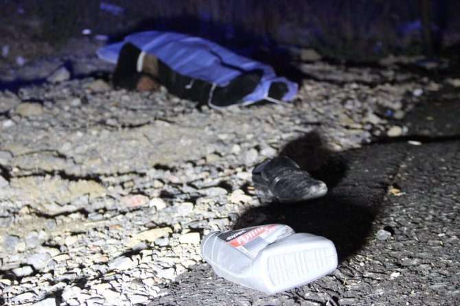 Yolun karşısına geçmek isteyen yayaya minibüs çarptı: 1 ölü