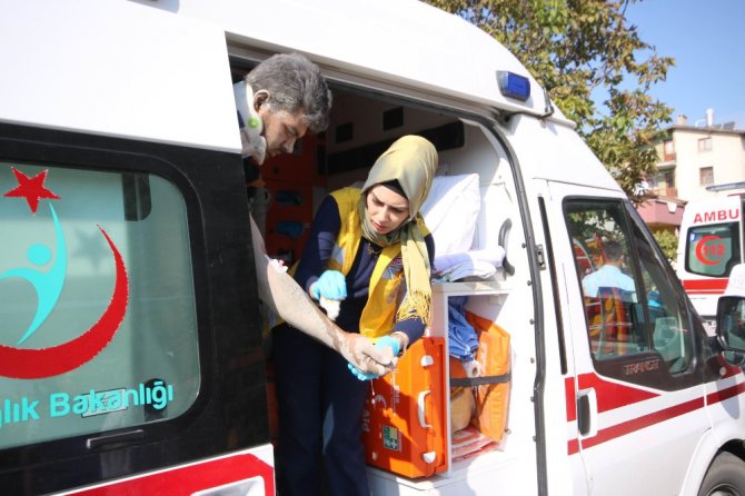 Konya’da inşaatın çatısında kalıp çöktü: 4 yaralı