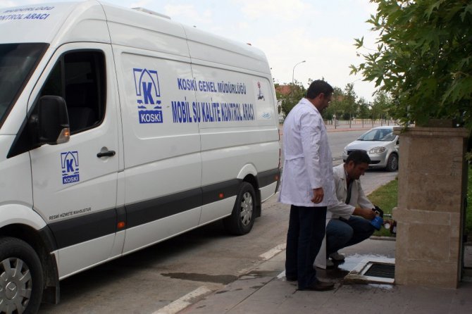 Konya’nın içme suyu 7/24 kontrol altında