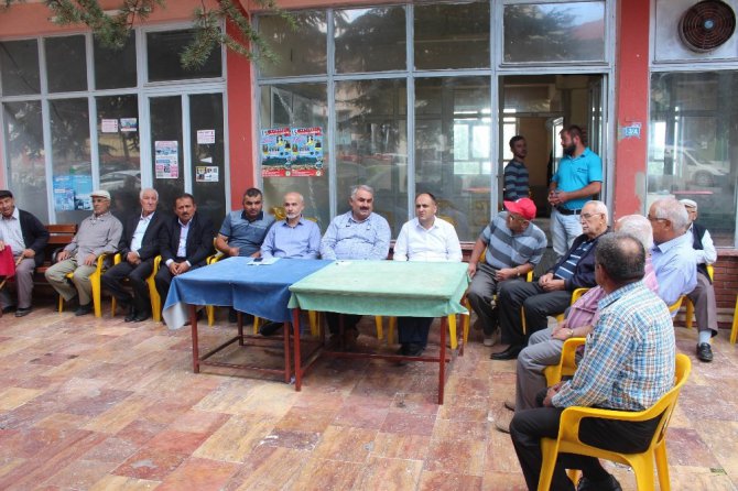 Milletvekili Etyemez ve Başkan Özaltun’dan mahalle ziyareti