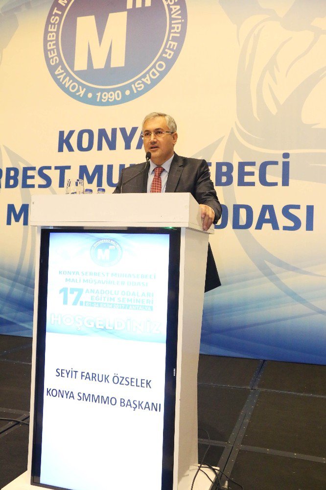 Özselek: "Vergilendirilmeler yasalara göre meslek mensuplarımızca hesaplanmalı"