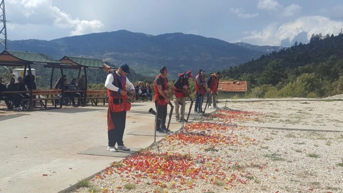 Beyşehir’de trap atış müsabakaları yapıldı