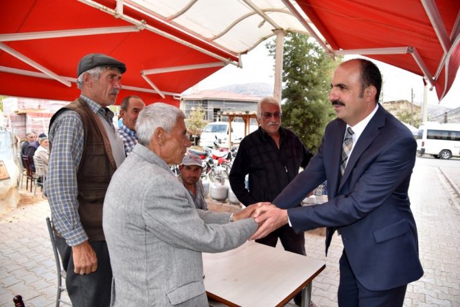 Tepekent’te Ticaret Merkezi’nin yapımı sürüyor